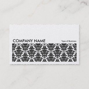 Long Picture 0112 - Damask Pattern (Gold) Business Card