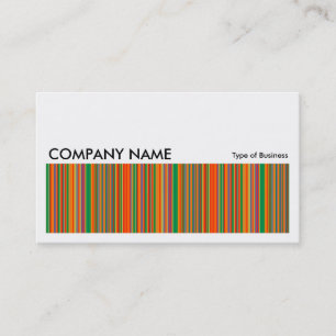 Long Picture 0158 - Coloured Stripes 01 Business Card