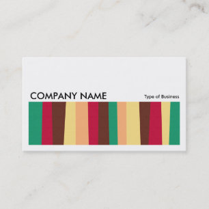 Long Picture 0178 - Irregular Stripes 02 Business Card
