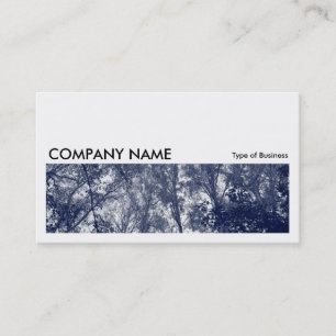 Long Picture 0195 - Blue Autumn Business Card