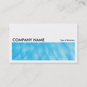 Long Picture 0198 - Blue Curves Business Card