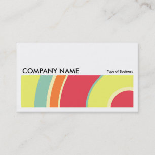 Long Picture 0200 - Colourful  Circle 01 Business Card