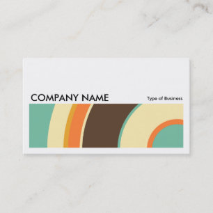 Long Picture 0201 - Colourful  Circle 02 Business Card