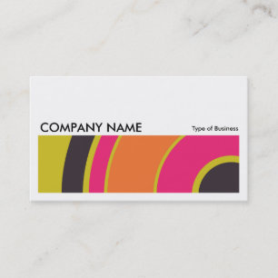 Long Picture 0205 - Colourful  Circle 06 Business Card