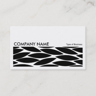 Long Picture 0216 - Abstract Leaves Business Card