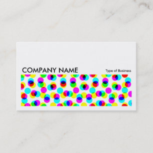 Long Picture 0248 - Colour Halftone Pattern Business Card