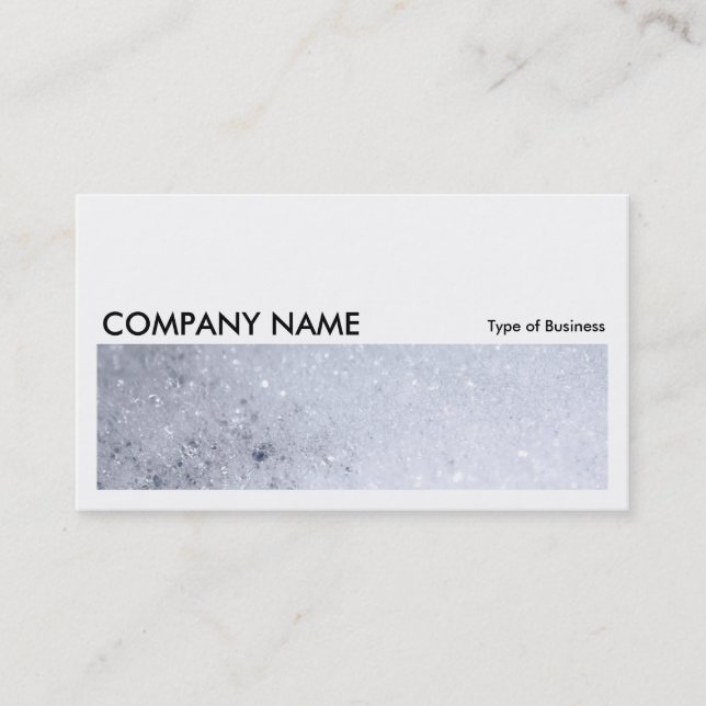 Long Picture 0259 - Soap Bubbles Business Card (Front)