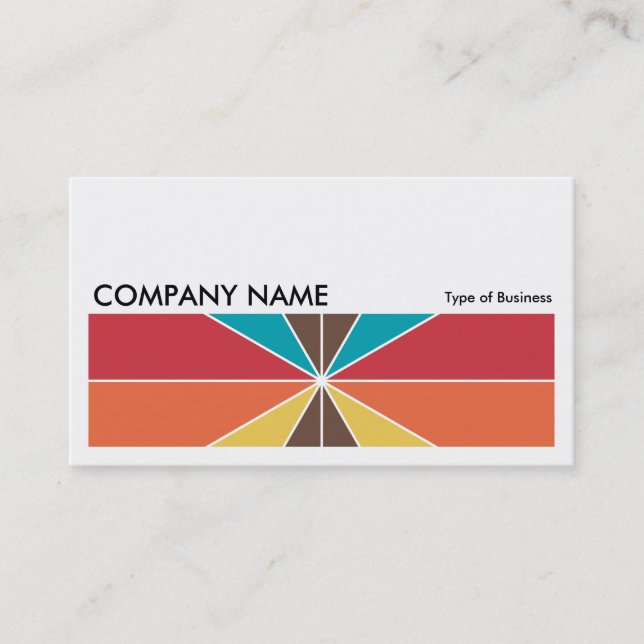 Long Picture 0265 - Colour Segments 05 Business Card (Front)