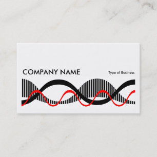 Long Picture 0266 - Sound Waves Business Card