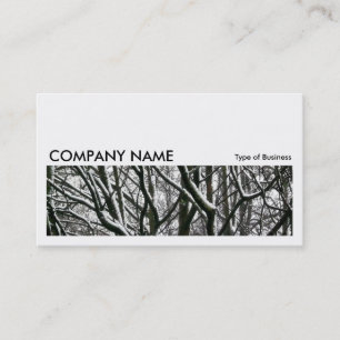 Long Picture 029 - Snowy Branches Business Card