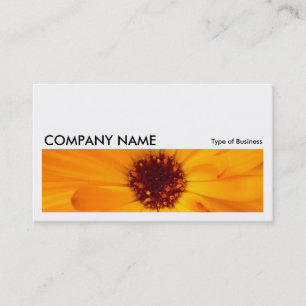 Long Picture 038 - Orange Marigold Business Card