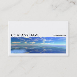 Long Picture 04 - Sea and Sky Business Card