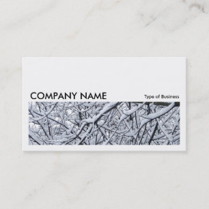 Long Picture 074 - Snowy Branches Business Card