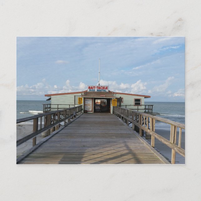 Long Pier in the Morning Postcard (Front)
