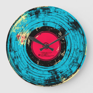 Long Play Wall Clock