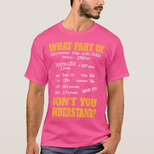 Long Range Shooting Competitive Sport Shooting T-Shirt