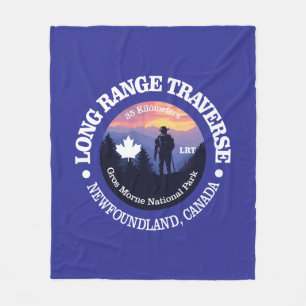 Long Range Traverse (rd2) Fleece Blanket