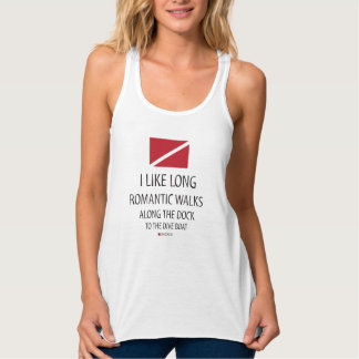Long Romantic Walks to the Dive Boat Singlet