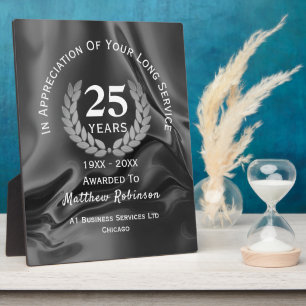 Long Service Appreciation Personalised  Plaque