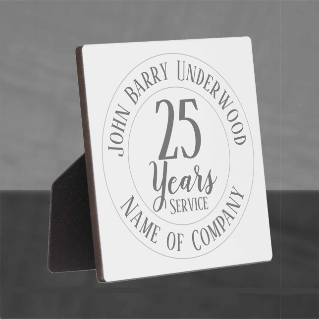 Long Service or Retirement Award Plaque (Creator Uploaded)