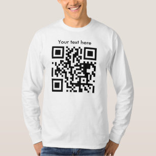 Long Sleeve, fitted (custom text) T-Shirt