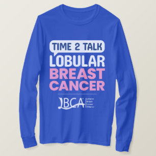 Long Sleeve — Lobular Breast Cancer Awareness Tour T-Shirt