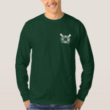 Long Sleeve Shirt White on Dark