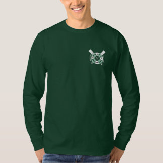 Long Sleeve Shirt White on Dark