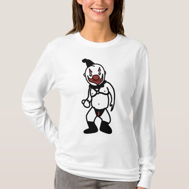 Long sleeve slim fit  T-Shirt (Front)