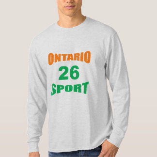 Long Sleeve T-Shirt ash  ONTARIO  SPORT  26