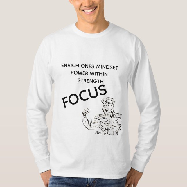 Long Sleeve T-shirt : Focus (Front)