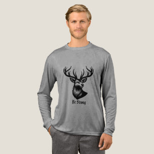 Long Sleeve T-Shirt Tri-Blend Shirt