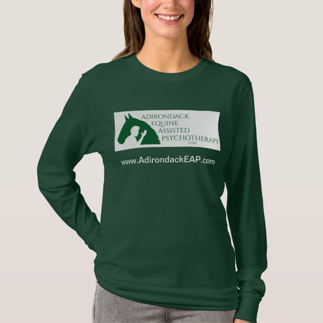 Long sleeve t-shirt with Adk EAP logo (Front)