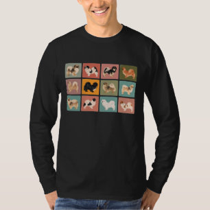 Long Sleeve Tibetan Spaniel T Shirt