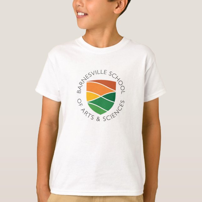 Long sleeved round logo t-shirt (Front)