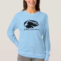 Long-Sleeved T-Shirt - Black B&B Logo