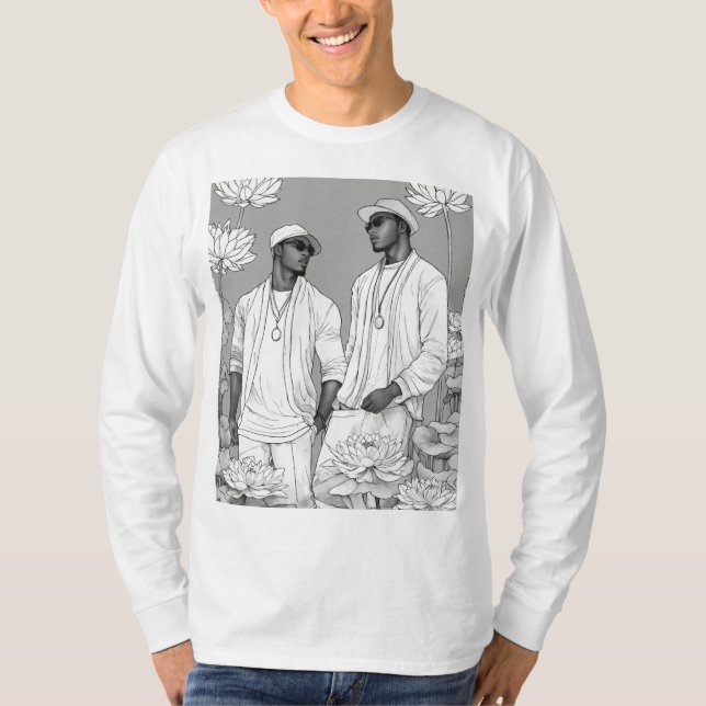 long sleeves t-shirt for boys (Front)