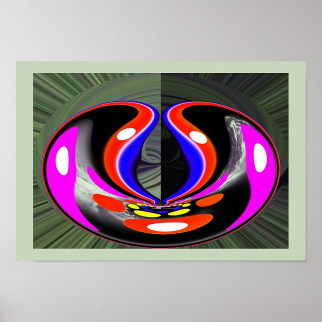 Long space journey poster (Front)