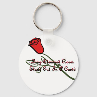 Long Stemmed Roses Key Ring