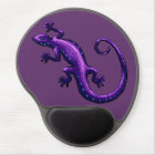 Long Tail Purple Lizard Blue Spots Pixel