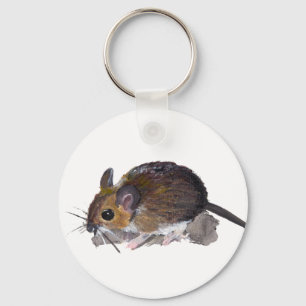 Long Tailed Field Mouse Key Ring
