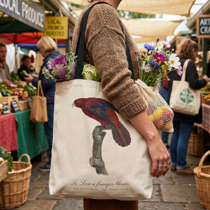 Long-Tailed Red Lory, Trichoglossus borneus Tote Bag