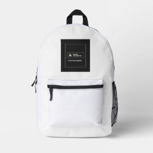 Long Term Investor – Beyond the Quarter Design Printed Backpack