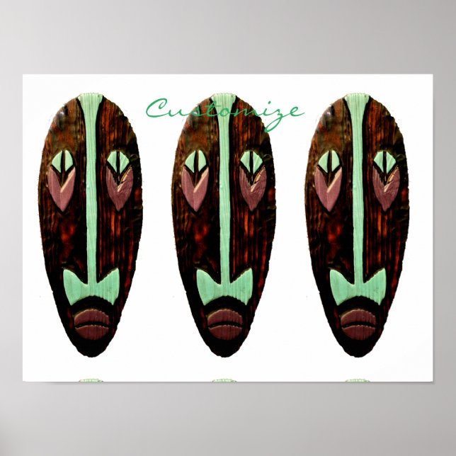 Long Tiki Mask Thunder_Cove Poster (Front)