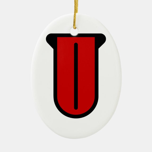Long Tongue 👅 Ceramic Tree Decoration (Front)