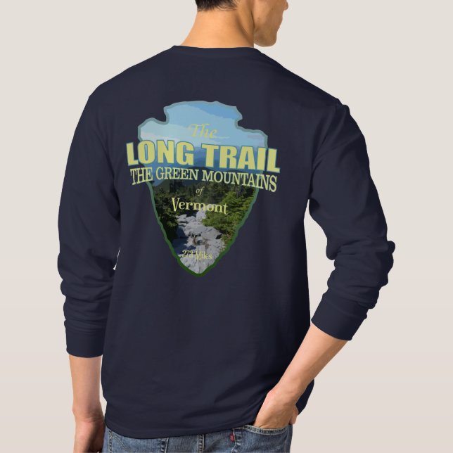 Long Trail (arrowhead) T-Shirt (Back)