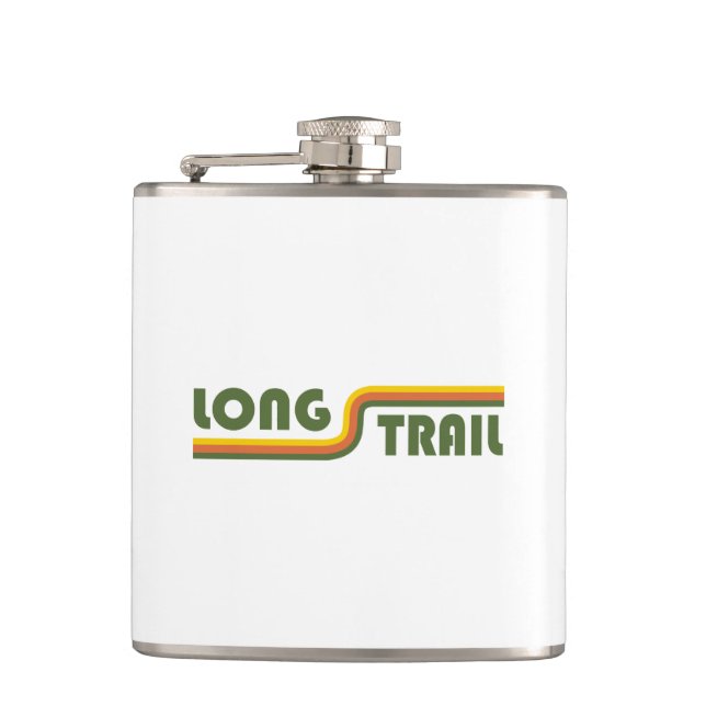 Long Trail Vermont Hip Flask (Front)