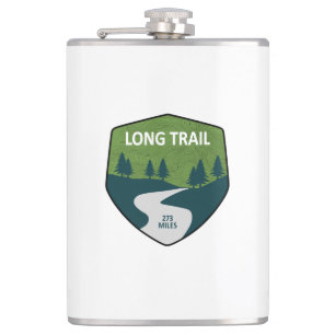Long Trail Vermont Hip Flask