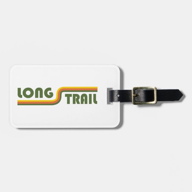 Long Trail Vermont Luggage Tag (Front Horizontal)