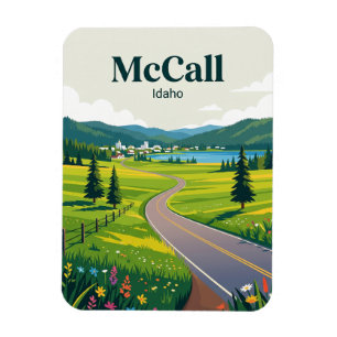 Long Valley Idaho Magnet